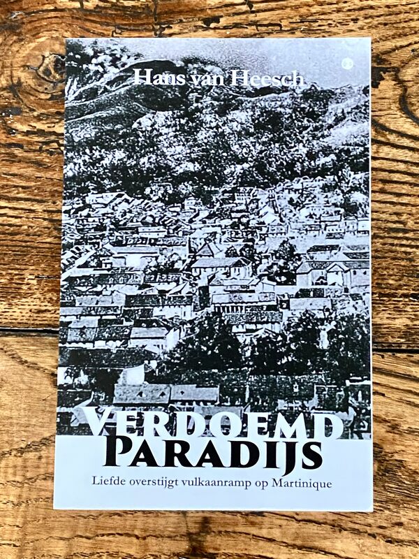 Verdoemd paradijs, boek-cover, Hans van Heesch.