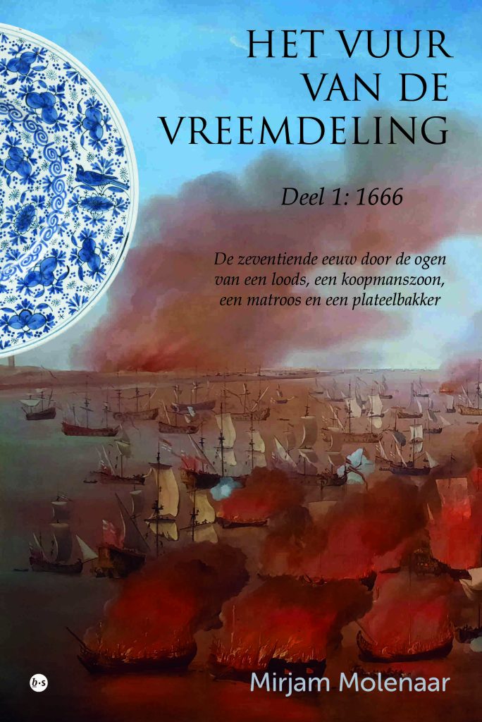 Cover van het boek Het vuur van de vreemdeling - deel 1, van Mirjam Molenaar