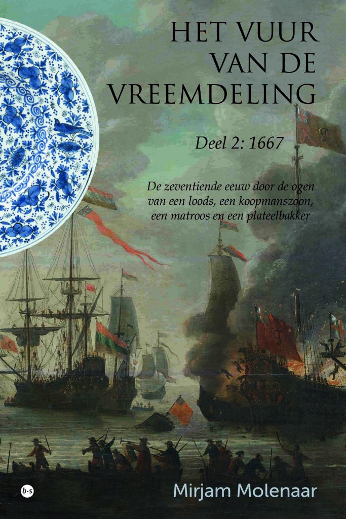 Cover van het boek Het vuur van de vreemdeling - deel 2, van Mirjam Molenaar